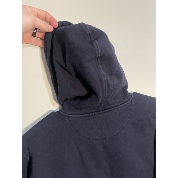 Wimbledon Tennis Apparel Navy Embroidered Pullover Hoodie Men’s M - Picture 7 of 10